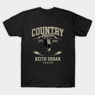 country music microphone singer  v2 T-Shirt